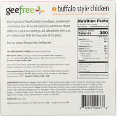 GEEFREE: Gluten Free Buffalo Style Chicken Pockets, 9 oz