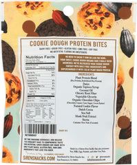 SIREN SNACKS: Bites Protein Cookie Dough, 1.7 oz