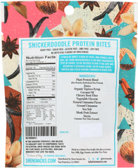 SIREN SNACKS: Bites Protein Snickerdoodle, 1.7 oz