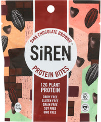 SIREN SNACKS: Bites Protein Dark Chocolate Brownie, 1.7 oz