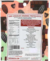 SIREN SNACKS: Bites Protein Dark Chocolate Brownie, 1.7 oz