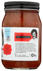 RICKS SALSA: Hot Salsa, 16 oz