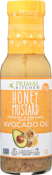 PRIMAL KITCHEN: Dressing Honey Mustard Vinaigrette, 8 oz