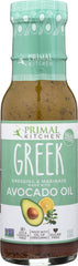 PRIMAL KITCHEN: Dressing Greek Vinaigrette, 8 oz