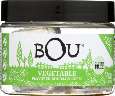 BOU BRANDS: Bouillon Cubes Vegetable Flavored 2.53 oz