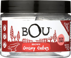 BOU BRANDS: Brown Gravy Cubes, 2.53 oz