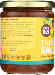 YAIS THAI: Salsa Thai Medium, 16 oz