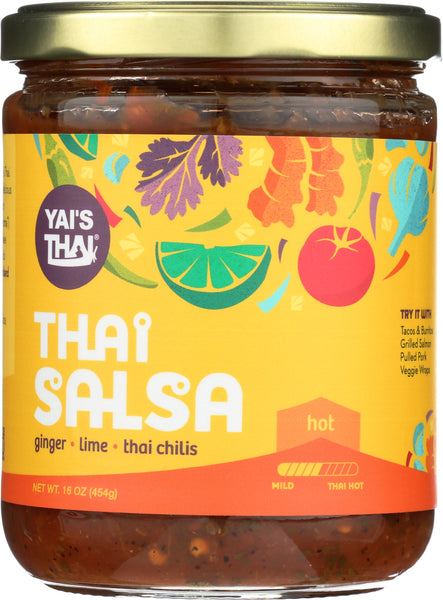 YAIS THAI: Salsa Thai Hot, 16 oz