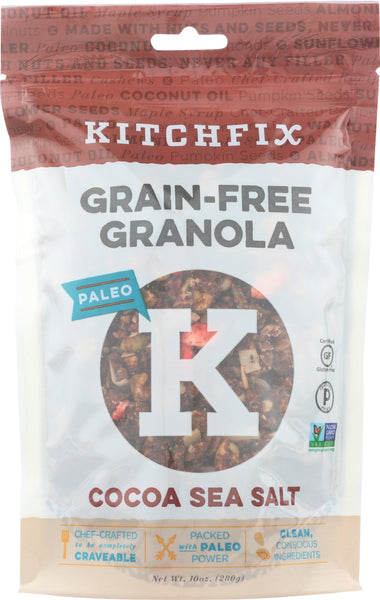 KITCHFIX: Cocoa Sea Salt Granola, 10 oz