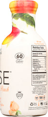 H2ROSE: Rose Water Beverage Peach, 12 oz