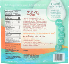 ZUMA VALLEY: Coconut Cream Cold-Pressed, 6 oz