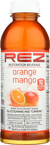 REZ: Orange Mango Beverage, 16.9 fl oz