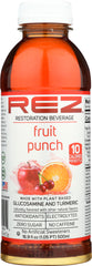 REZ: Fruit Punch Beverage, 16.9 fl oz