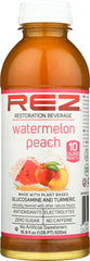 REZ: Watermelon Peach Beverage, 16.9 oz