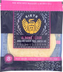 SIETE: Almond Flour Tortillas 8 Piece, 7 oz