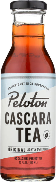 PELOTON CASCARA TEA: Tea Original, 12 fo