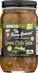 THE BOSSY GOURMET: Salsa Green Chile, 16 oz