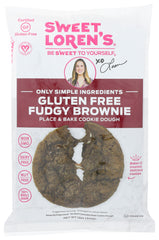 SWEET LORENS: Gluten Free Fudgy Brownie Dough, 12 oz