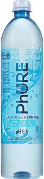 PHURE: Water Alkaline, 33.8 oz