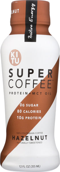 SUNNIVA SUPER COFFEE: Coffee Hazelnut Bottle, 12 oz