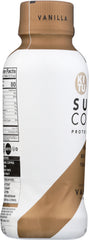 SUNNIVA SUPER COFFEE: Coffee Vanilla Bean Bottle, 12 oz