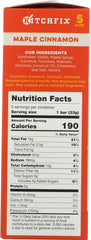 KITCHFIX: Bar Grain Free Maple Cinnamon, 5.85 oz