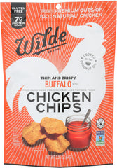 WILDE SNACKS: Chicken Buffalo Chips, 2.25 oz