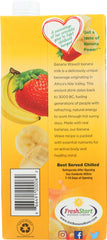 BANANA WAVE: Banana Milk Strawberry, 32 oz