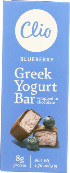 CLIO: Blueberry Greek Yogurt Bar, 1.76 oz