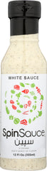 SPIN SAUCE: Sauce White, 12 fo