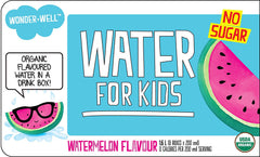 WONDER WELL: Organic Water with a Dash of Watermelon Pack of 8, 54 oz