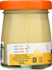 PETIT POT: Pot de Crème Organic French Pudding Lemon Curd, 3.50 oz