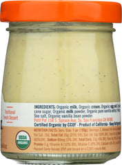 PETIT POT: Pot de Crème Organic French Pudding Vanilla, 3.50 oz