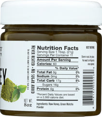 APITERRA: Raw Honey Green Matcha, 8 oz