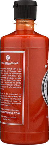 FIX HOT SAUCE: Sauce Hot Sriracha, 17 oz