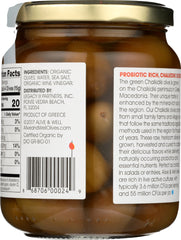 ALIVE & WELL: Chalkidiki Probiotic Rich Organic Olives, 12.5 oz