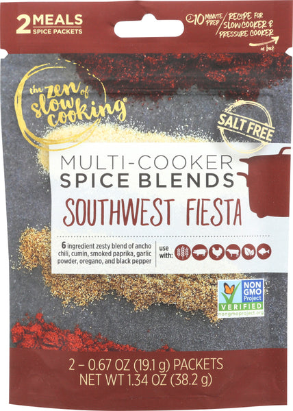 THE ZEN OF SLOW COOKING: Seasoning Southwest Fiesta, 1.3 oz