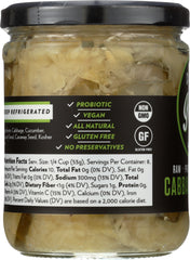 CLEVELAND KRAUT: Cabbage and Cukes Sauerkraut, 16 oz