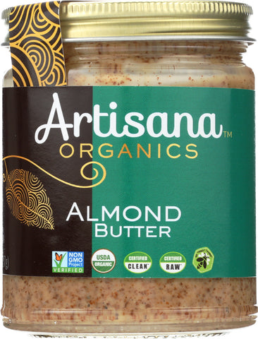 ARTISANA: Organic Raw Almond Butter, 8 oz