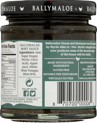 BALLYMALOE: Sauce Mint, 7.8 oz