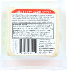 DAIYA: Deliciously Dairy Free Jack Style Wedge, 7.1 oz