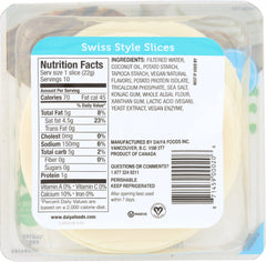 DAIYA: Dairy Free Swiss Style Cheese Slices, 7.8 oz