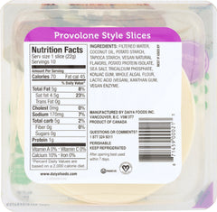 DAIYA: Deliciously Dairy Free Provolone Style Slices, 7.8 oz
