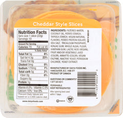 DAIYA: Dairy Free Cheddar Style Slices, 7.8 oz