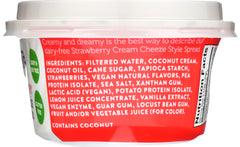 DAIYA: Strawberry Cream Cheese Style Spread, 8 oz