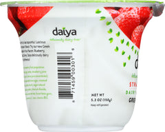 DAIYA: Strawberry Dairy Free Greek Yogurt Alternative, 5.3 oz