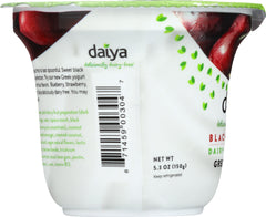 DAIYA: Black Cherry Greek Yogurt Alternative, 5.3 oz