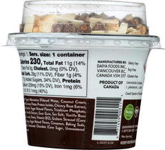 DAIYA: Duets Chocolate Coconut Yogurt Alternative & Toppings, 5.1 oz