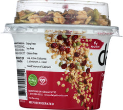 DAIYA: Cranberry Harvest Duets Yogurt, 5.08 oz