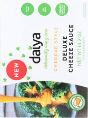DAIYA: Sauce Cheeze Cheddar Style Deluxe 14.2 oz